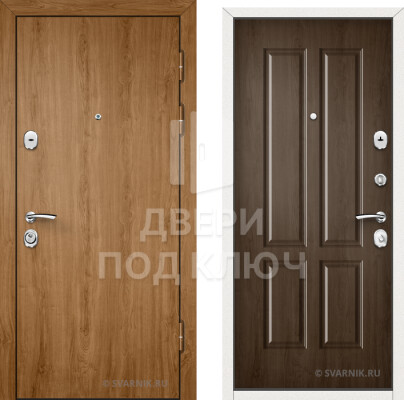 Утепленная входная дверь на дачу ДПК-10048