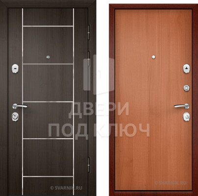 Утепленная входная дверь для офиса ДПК-10012